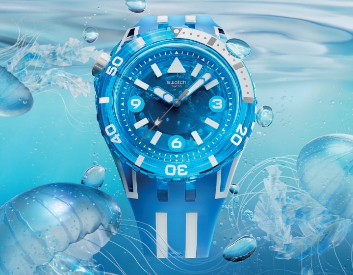 The new Swatch SCUBAQUA Collection