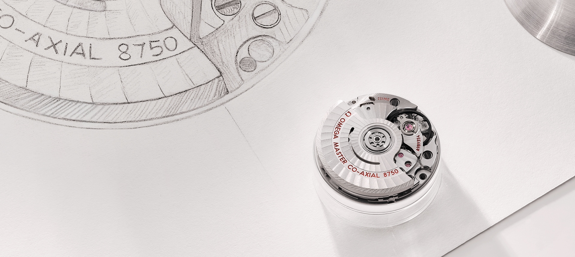 image of a movement for the Omega Aqua Terra 30 mm