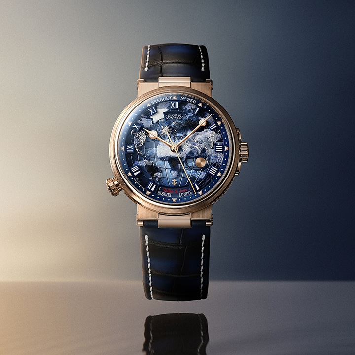 watch picture of the new Breguet Marine Hora Mundi 5555