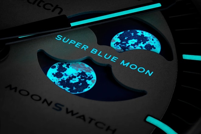 MoonSwatch MISSION TO THE SUPER BLUE MOONPHASE 