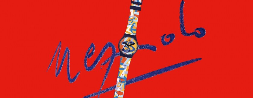 Swatch celebrates 35 with Ugo Nespolo