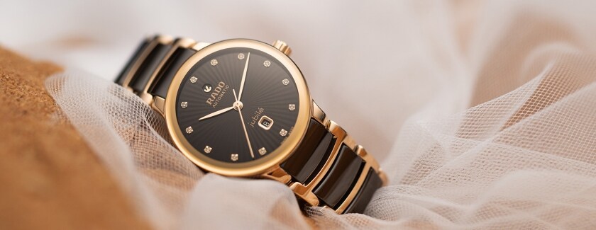 Rado automatic hot sale gold watch