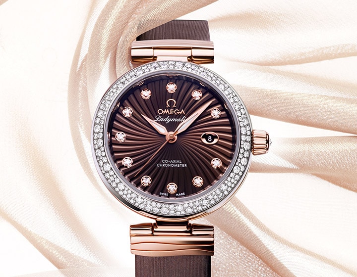 Un duo en or éclatant pour une Omega Ladymatic unique