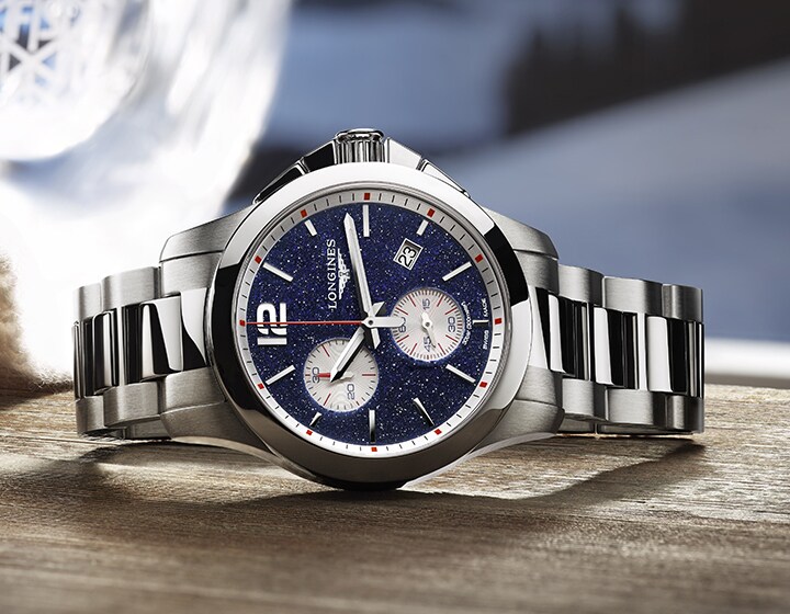 Longines Conquest Chronograph by Mikaela Shiffrin Swatch Group