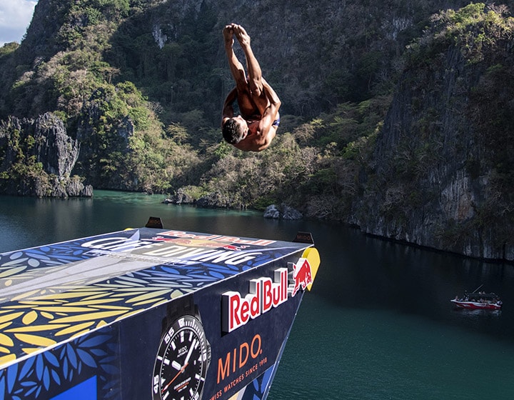 MIDO X RED BULL CLIFF DIVING