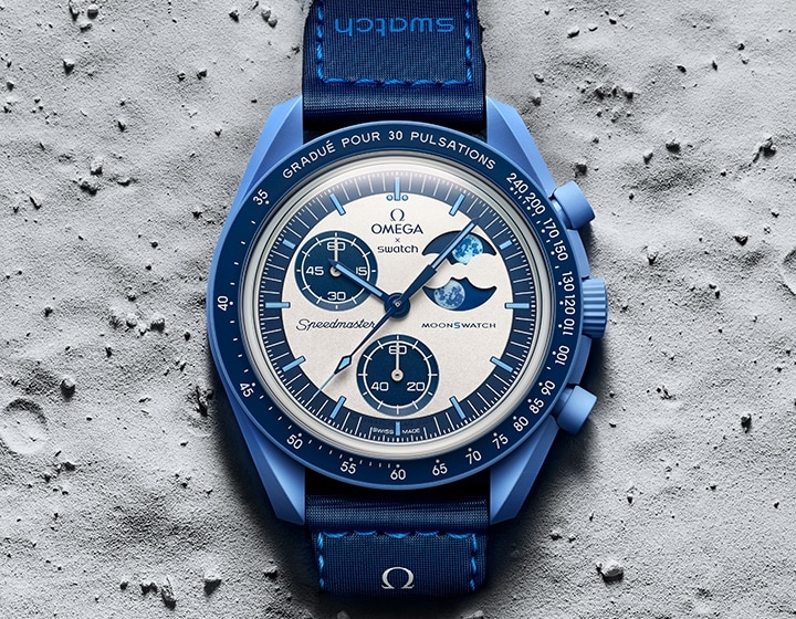 MoonSwatch MISSION TO THE SUPER BLUE MOONPHASE