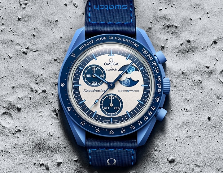 MoonSwatch MISSION TO THE SUPER BLUE MOONPHASE 