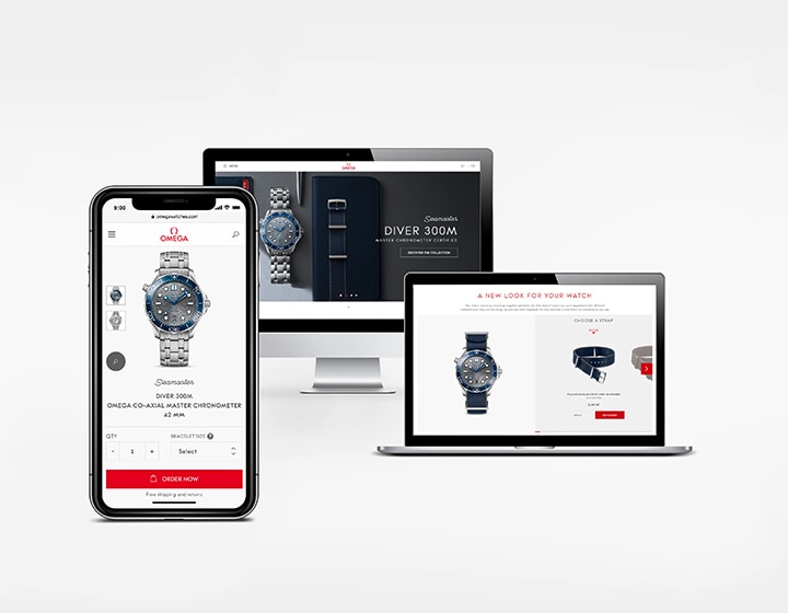 OMEGA launches online shopping in 