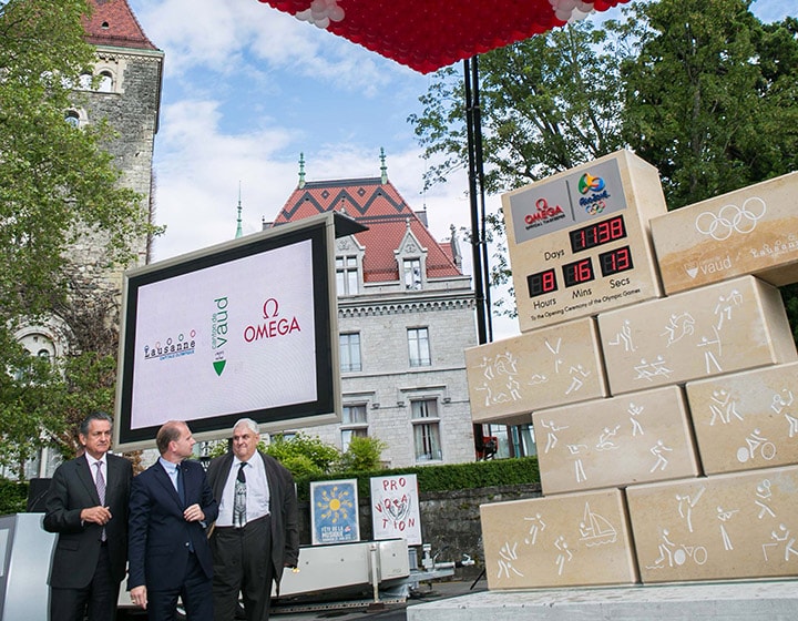 Omega – Enthüllung der Countdown-Uhr