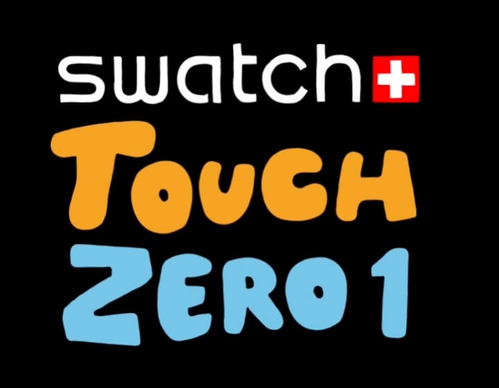 Dig the action with the new Swatch Touch Zero One